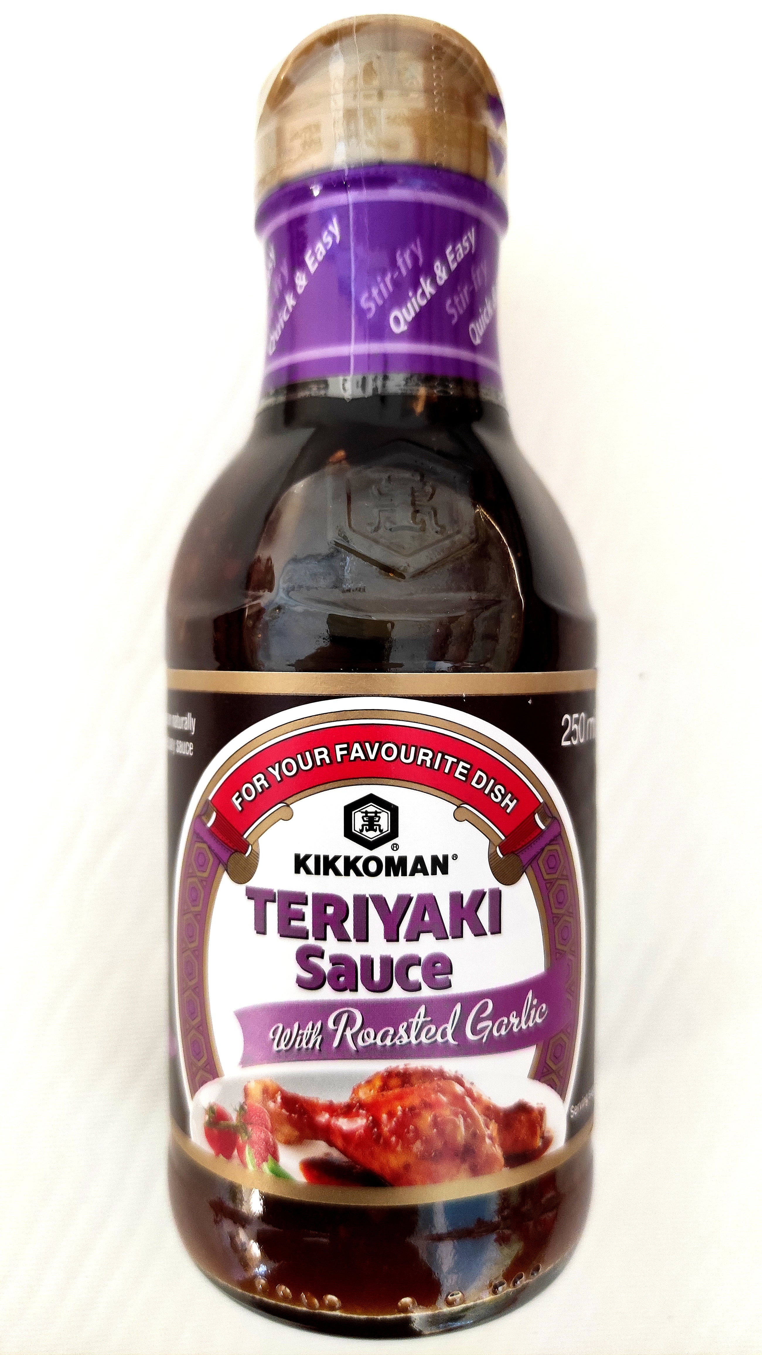 Salsa Teriyaki Kikkoman BBQ con aglio tostato 250ml – Pacific - Varese