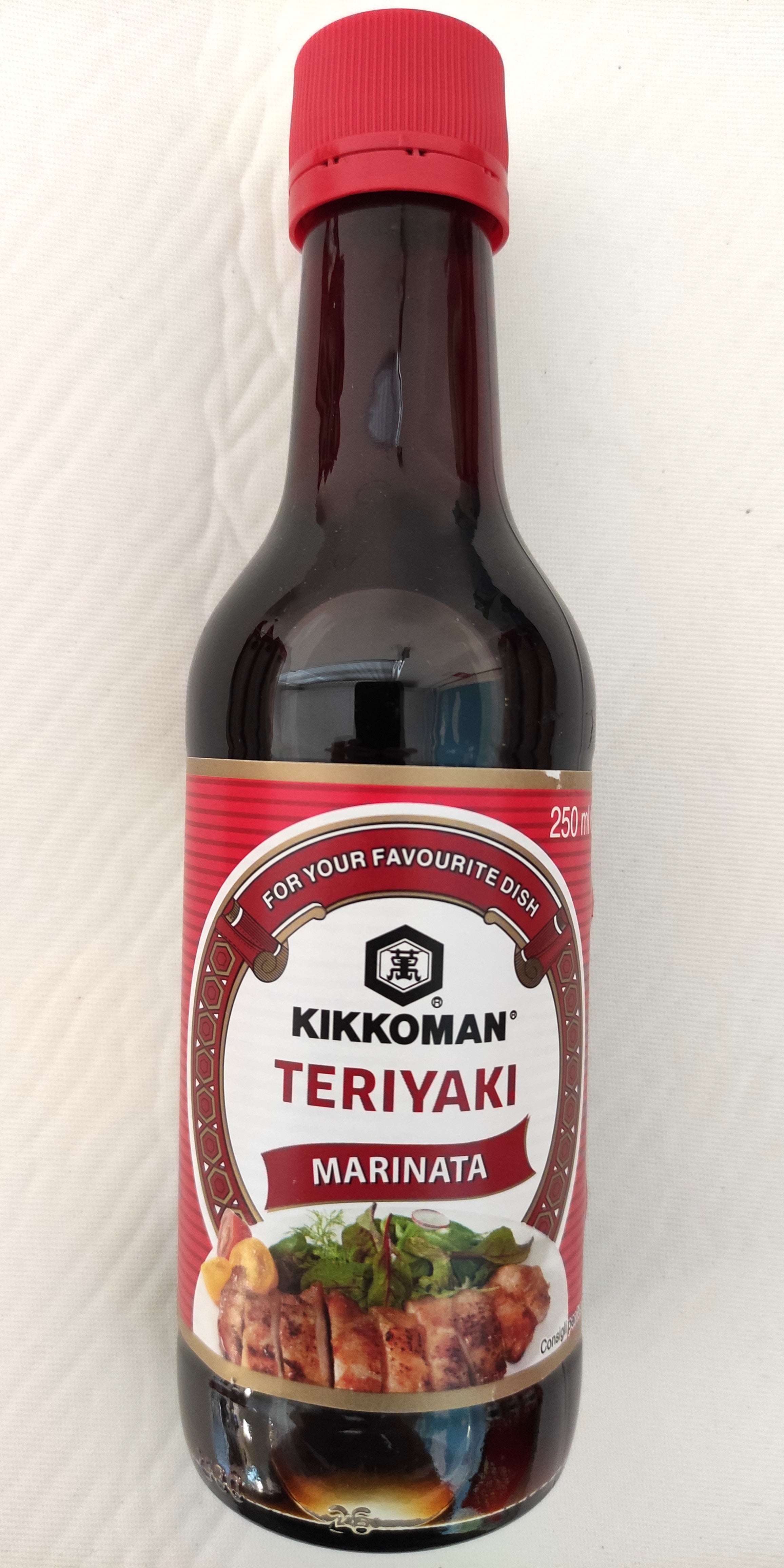 Salsa di soia teriyaki marinata Kikkoman 250 ml