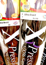 将图片加载到图库查看器,Capelli sintetici per extensions X-pression