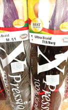 将图片加载到图库查看器,Capelli sintetici per extensions X-pression