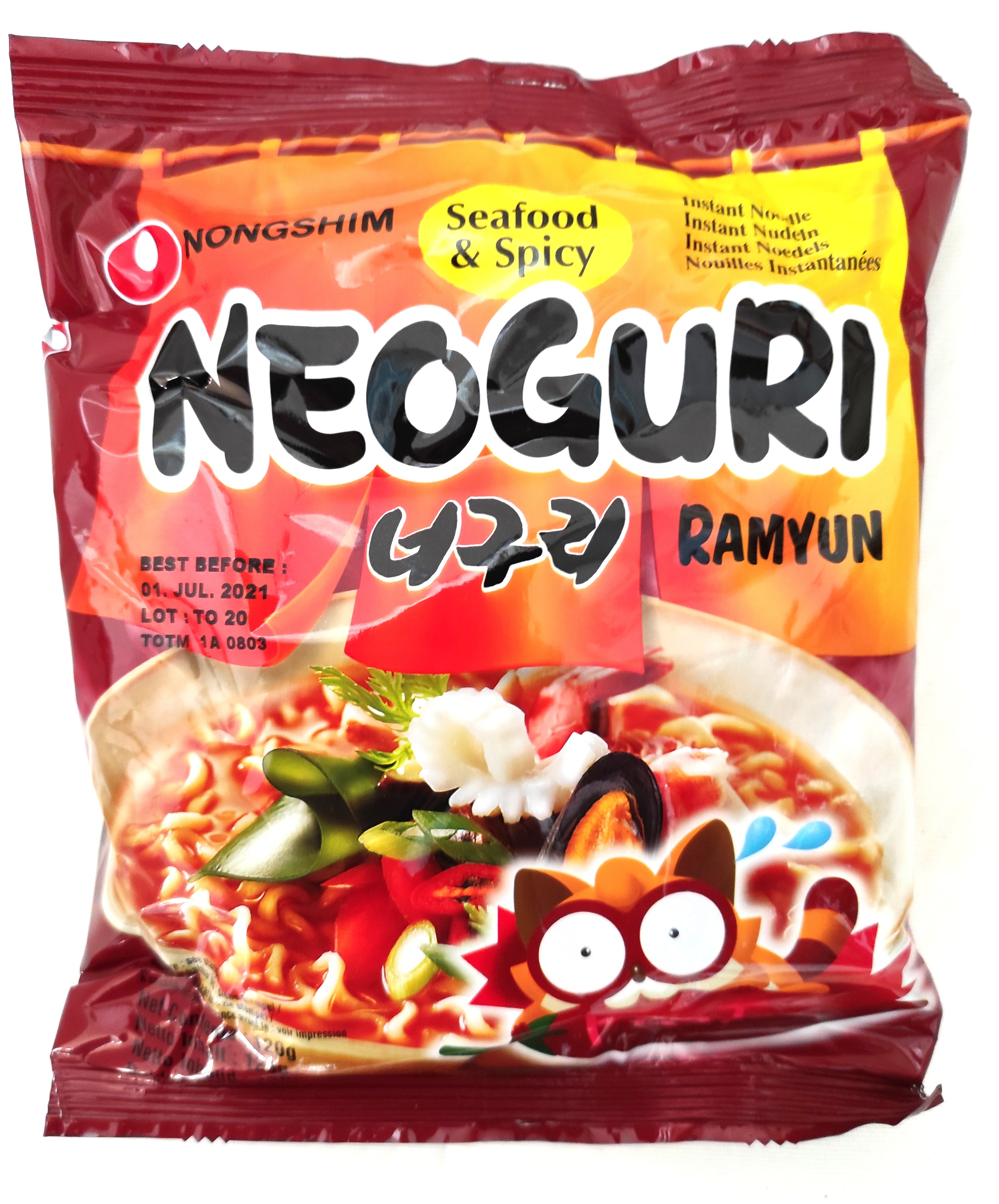 Neoguri Nongshim ramen istantanei – Pacific - Varese