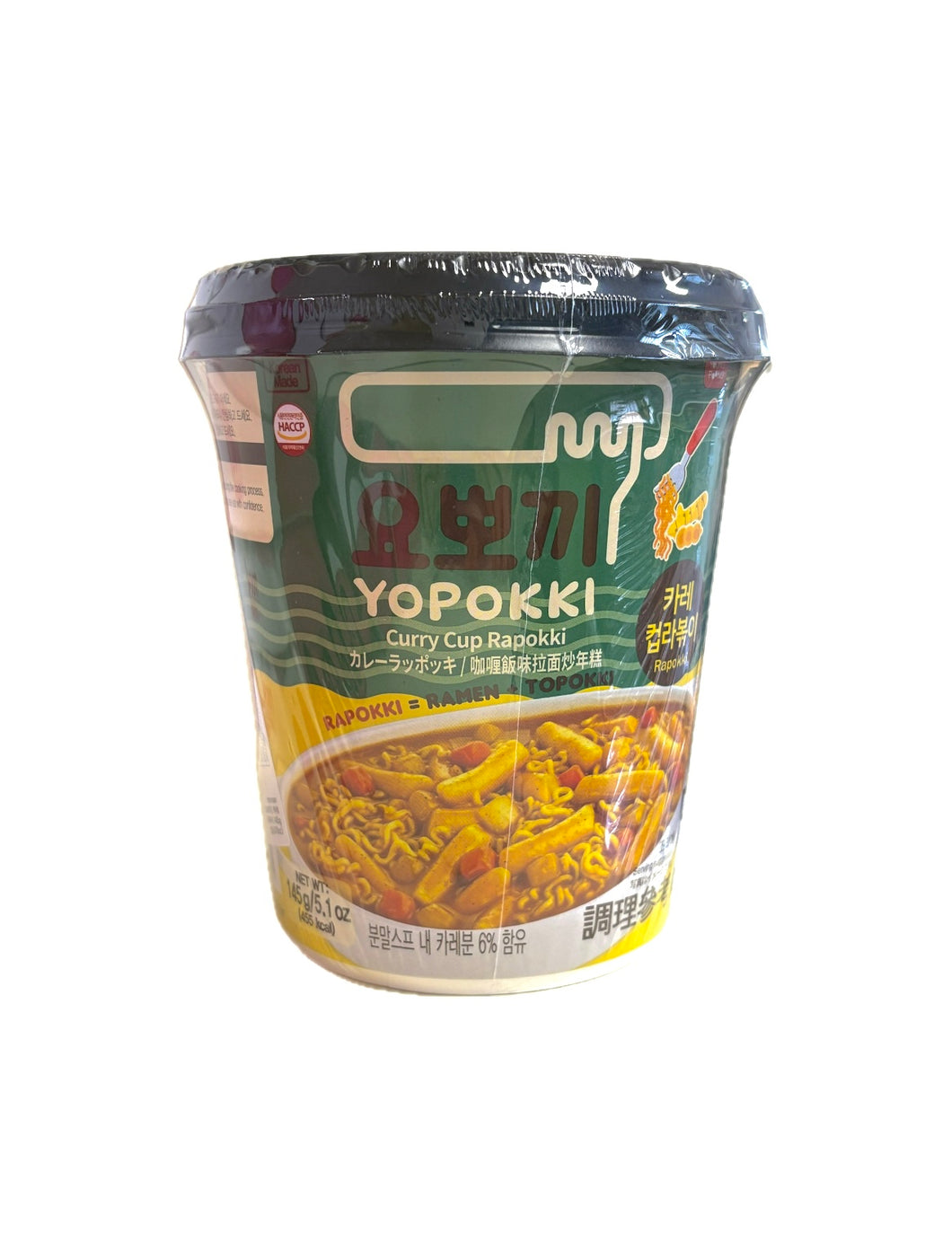 Yopokki Curry Rapokki 145g