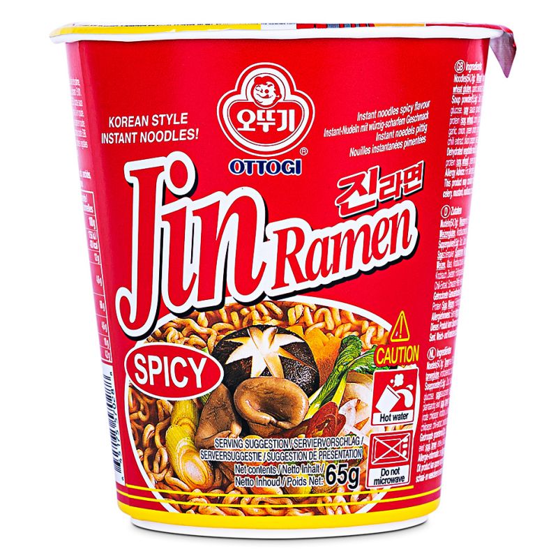 Jin ramen spicy cup 65g