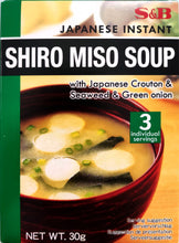 将图片加载到图库查看器，Miso &quot;shiro&quot; (bianco) in bustine istantanee per zuppa
