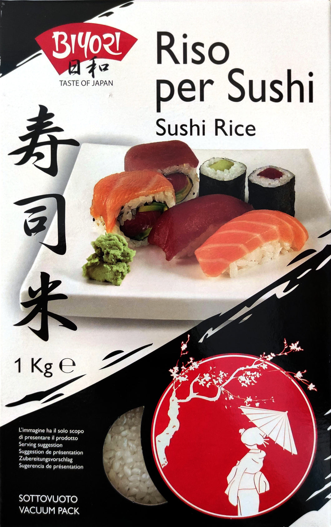 Riso per sushi Biyori 1 kg