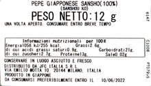 Carica l'immagine nel visualizzatore di Gallery, Pepe giapponese Sansho
