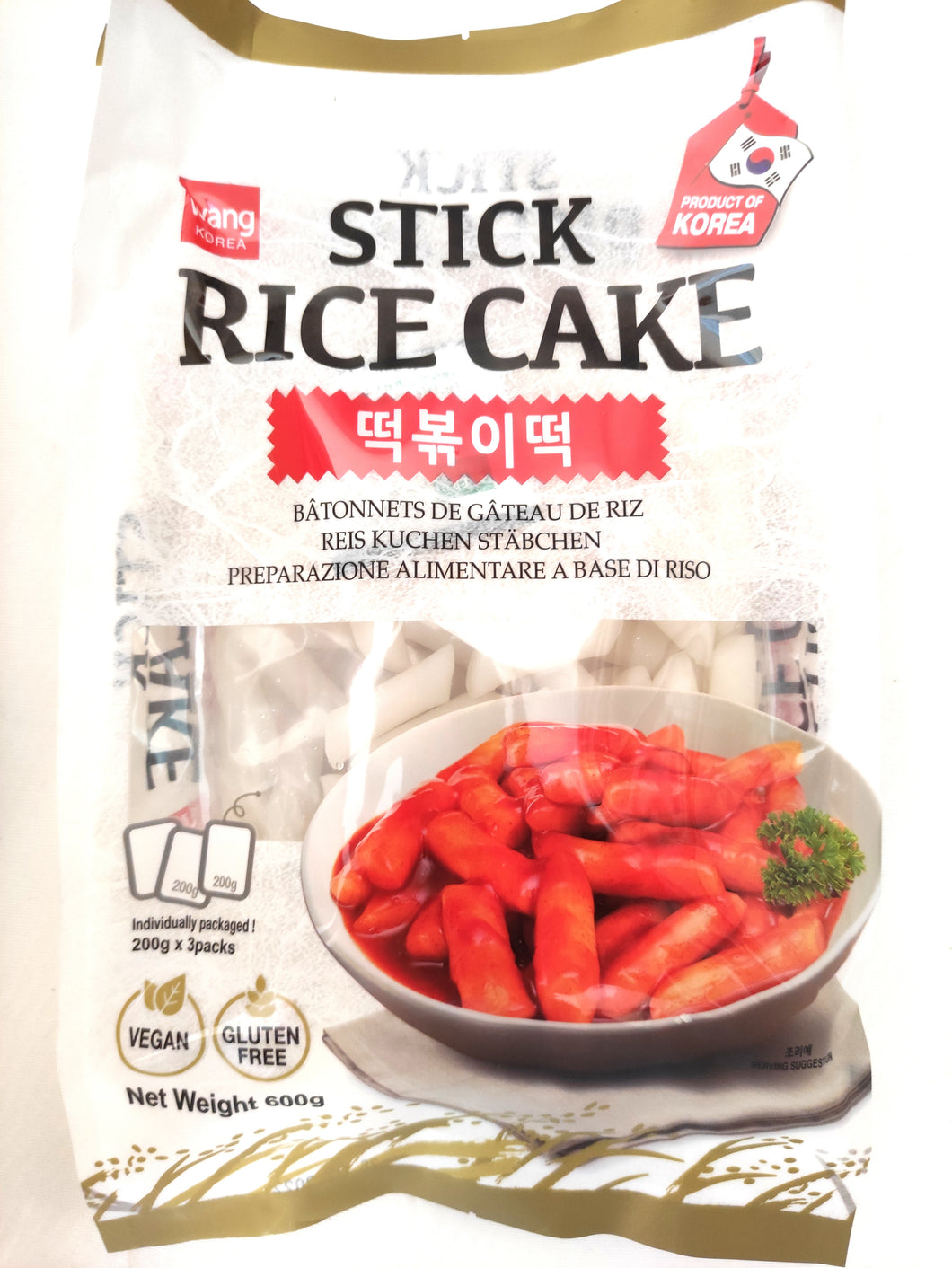 Gnocchi di riso coreani in sticks 600g